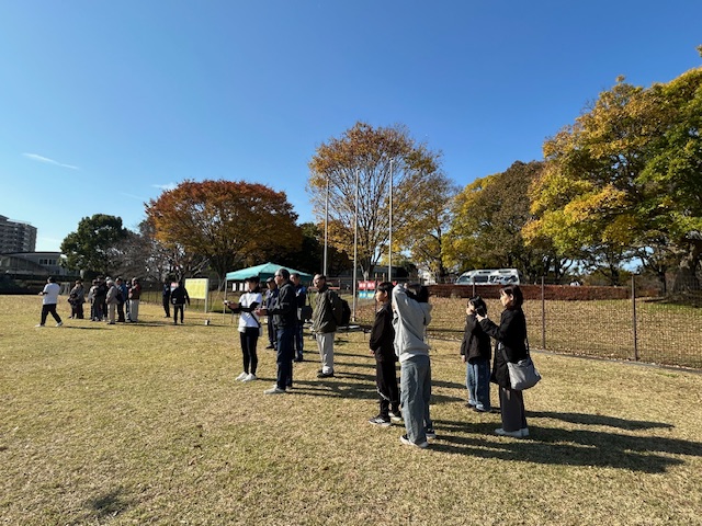花島公園　ドローン教室