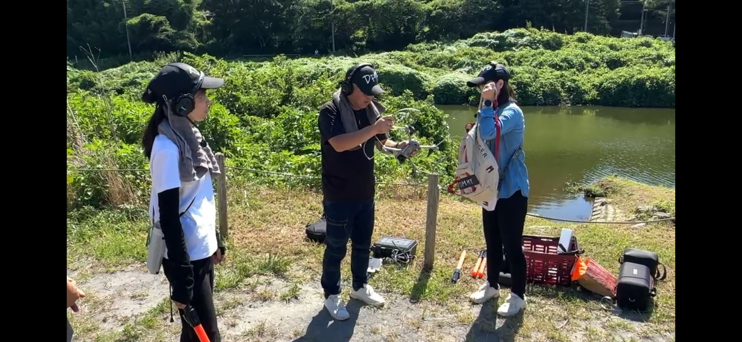 カヤックイベントの撮影