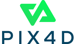 Pix4D logo processing software for drone